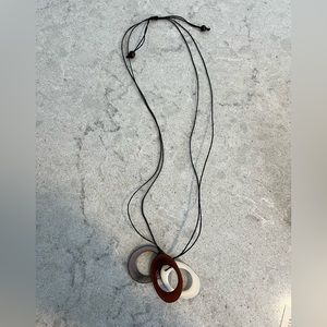 Fair trade-empowering women made necklace.